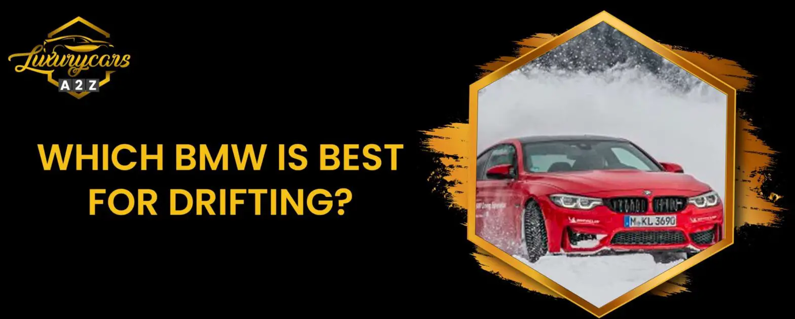 Qual BMW é a melhor para drifting?