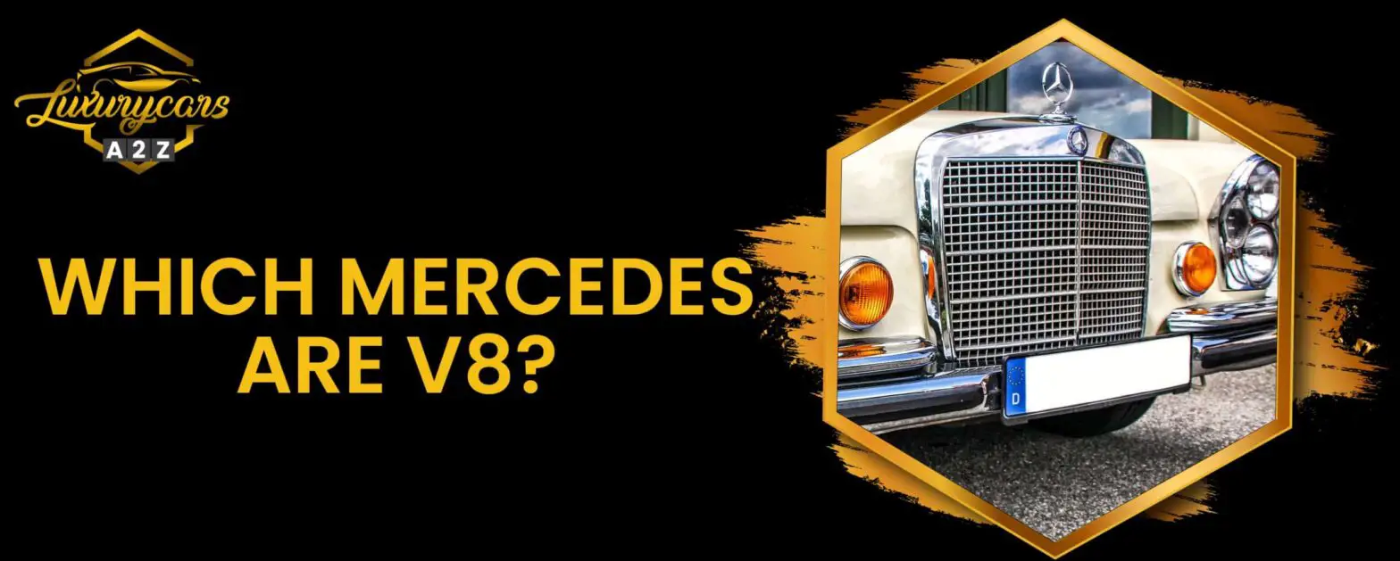 Quais Mercedes são V8?