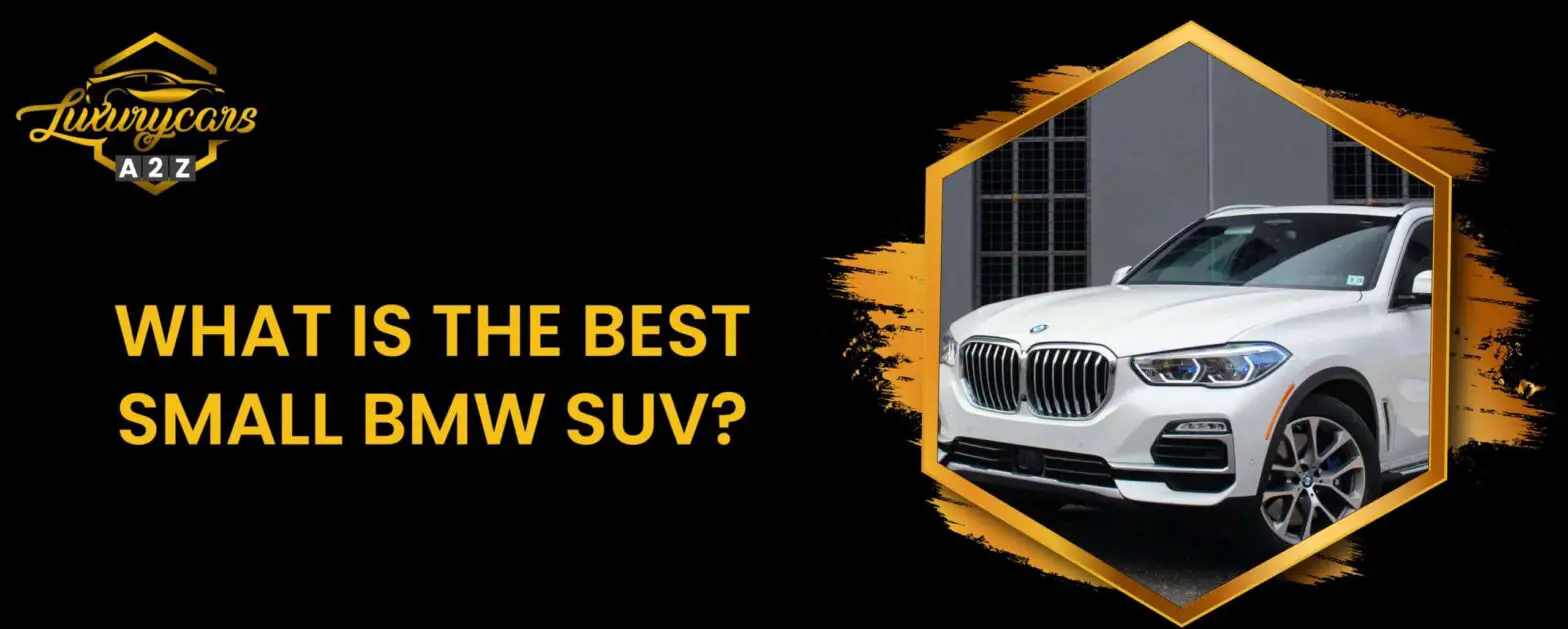 Qual é o melhor SUV BMW pequeno?