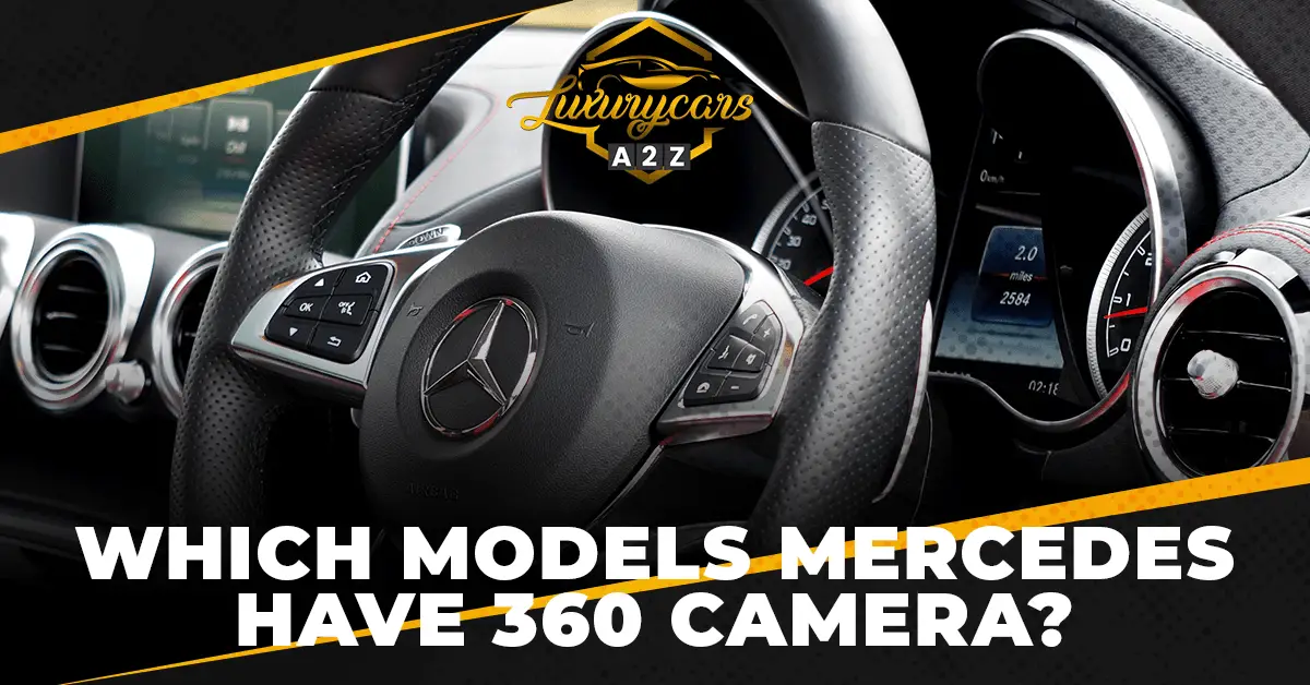 Quais modelos Mercedes possuem câmeras 360