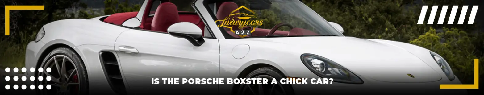 O Porsche Boxster é um carro-pinto