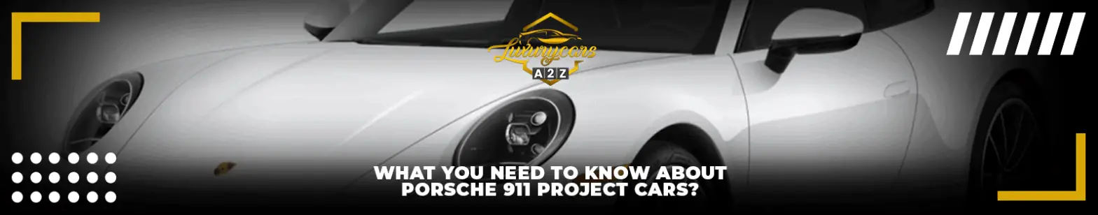 O que você precisa saber sobre os carros do projeto Porsche 911