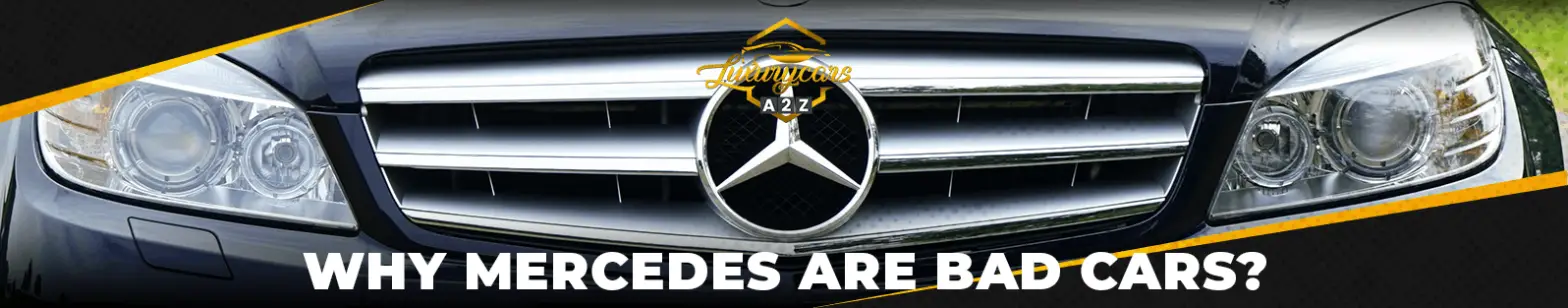 Por que Mercedes são carros ruins