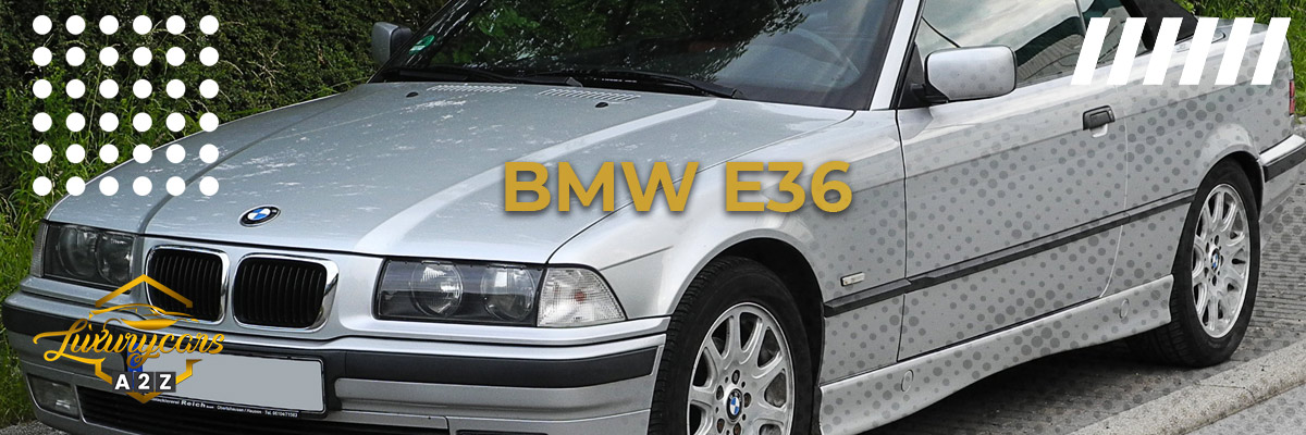 A BMW E36 é um bom carro?