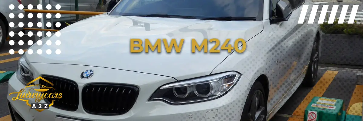 A BMW M240 é um bom carro?