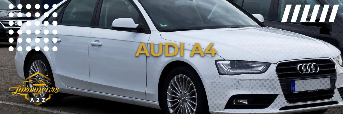 Melhor ano para o Audi A4