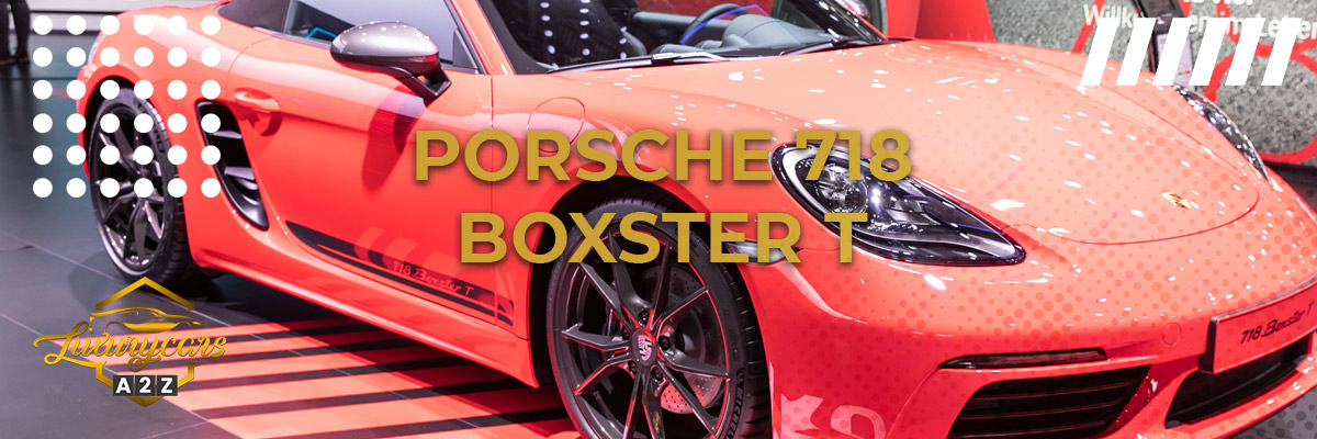 O Porsche 718 Boxster T é um bom carro?