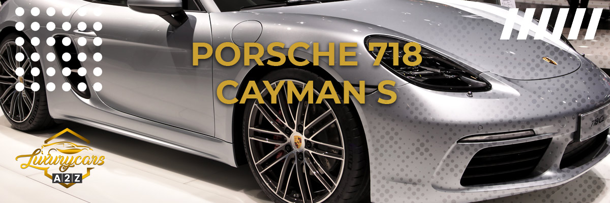 O Porsche 718 Cayman S é um bom carro?