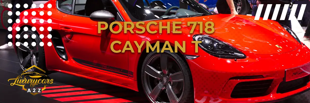 O Porsche 718 Cayman T é um bom carro?