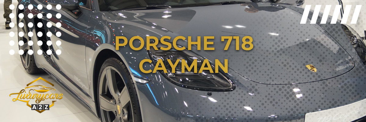O Porsche 718 Cayman é um bom carro?