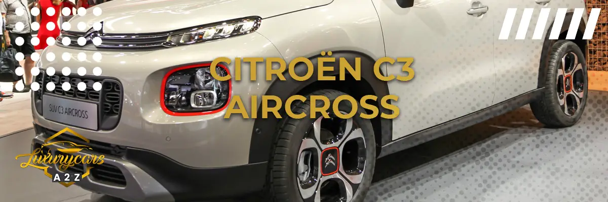 O Citroën C3 Aircross é um bom carro?