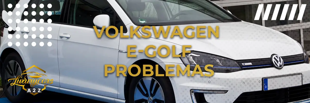 Problemas comuns com o Volkswagen E-Golf