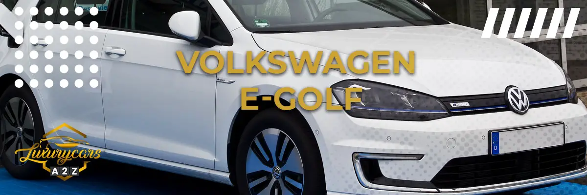 O Volkswagen E-Golf é um bom carro?