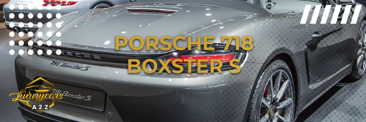 O Porsche 718 Boxster S é um bom carro?