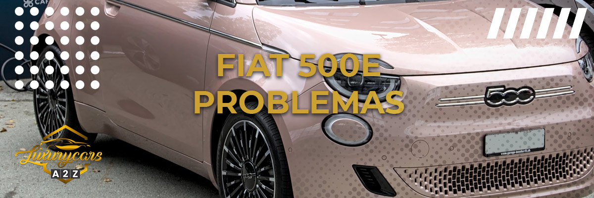 Problemas comuns com o Fiat 500e