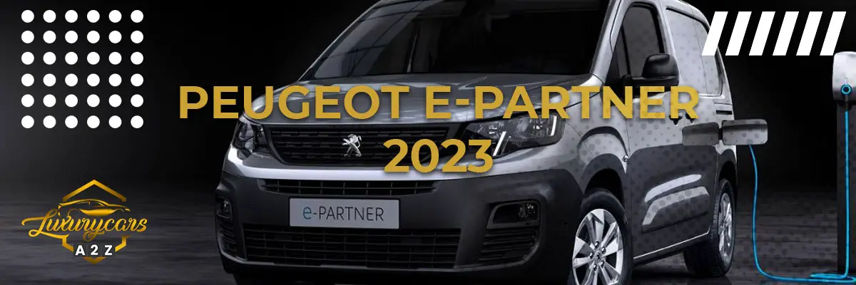2023 Peugeot e-Partner
