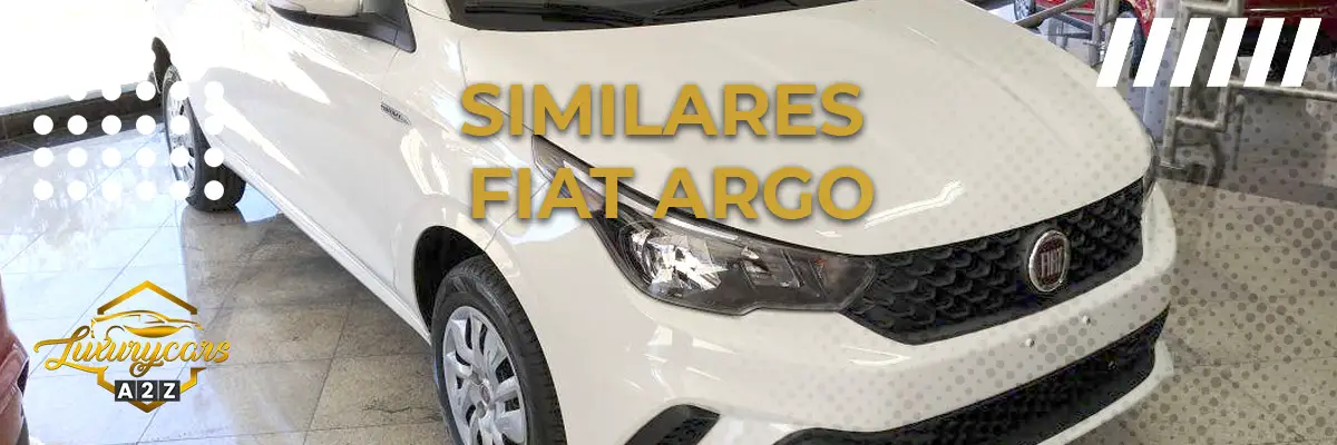 Carros similares aos da Fiat Argo